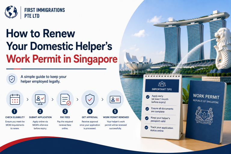 How to Renew Your Domestic Helper’s Work Permit in Singapore